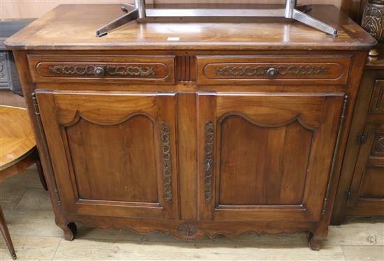 A French chestnut buffet